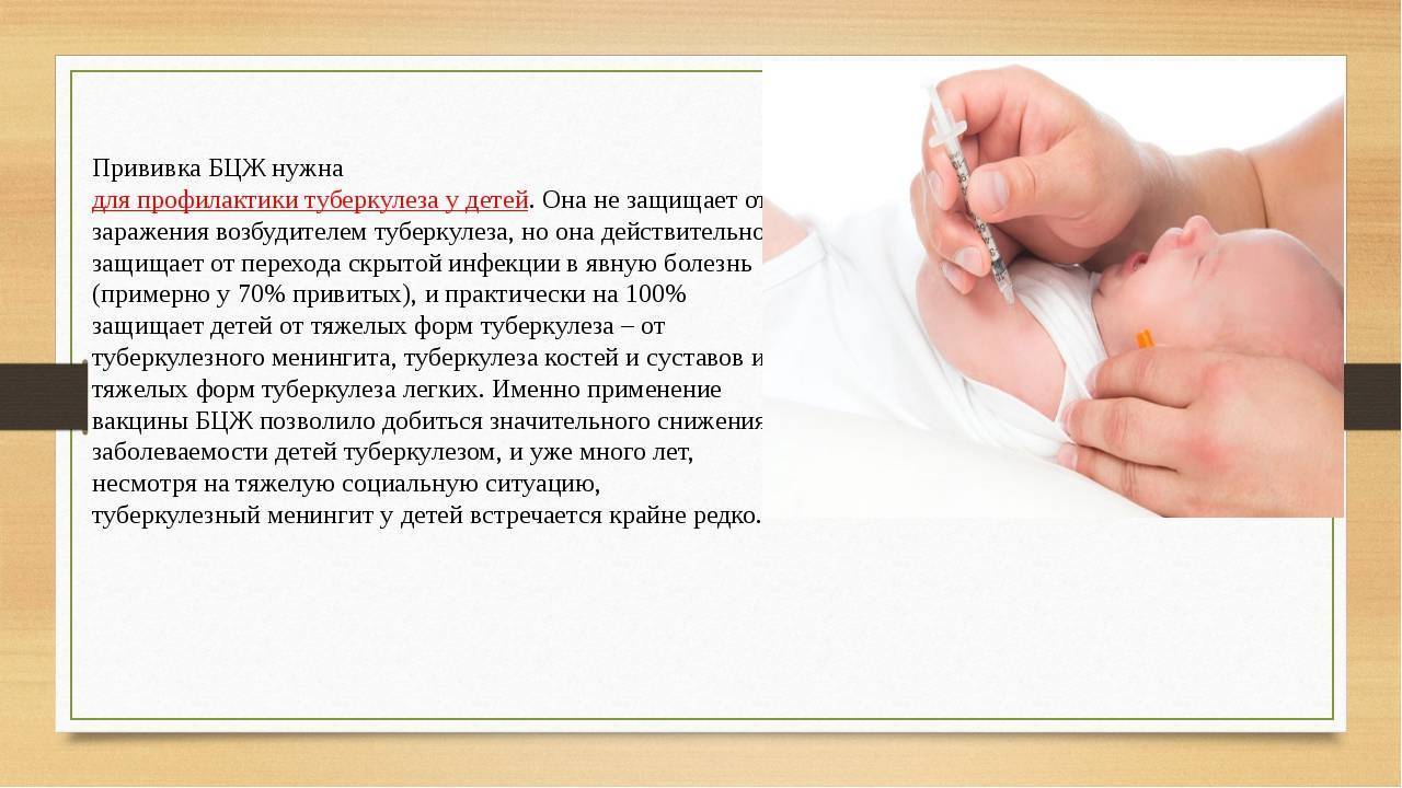 Осложнения бцж вакцинации презентация