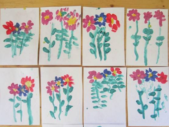 Конспект занятия по рисованию «цветы для любимой мамы». воспитателям детских садов, школьным учителям и педагогам - маам.ру