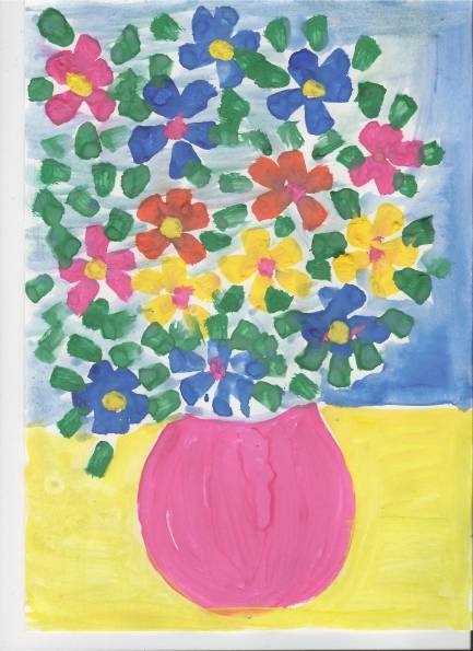 Рисование «цветы для мамы» в средней группе: как изобразить красивый букет