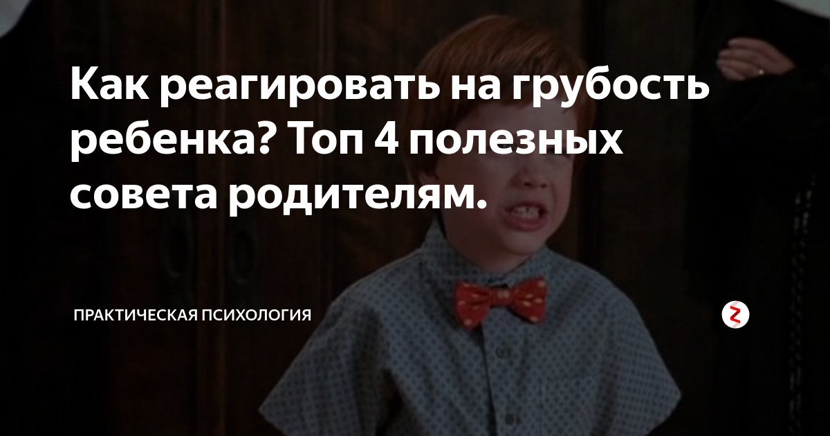 Дерзость. четыре шага к избавлению от дерзости у ребенка