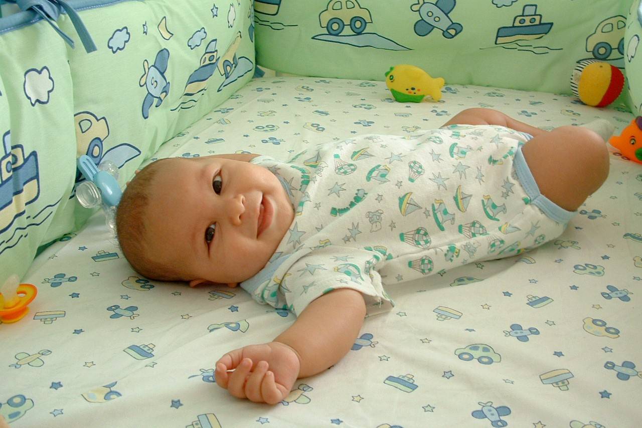Как уложить спать месячного младенца