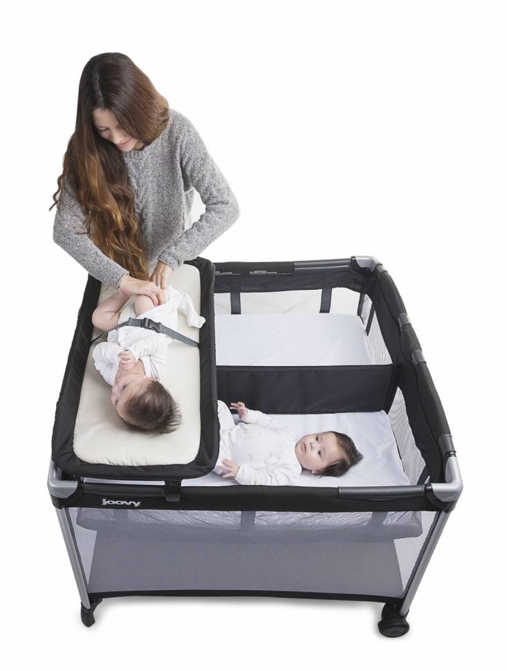 Кроватки для двойни - новорожденной, фото, плюсы и минусы, как поставить