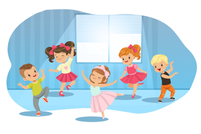 Занятия танцами для детей от 3-х лет
