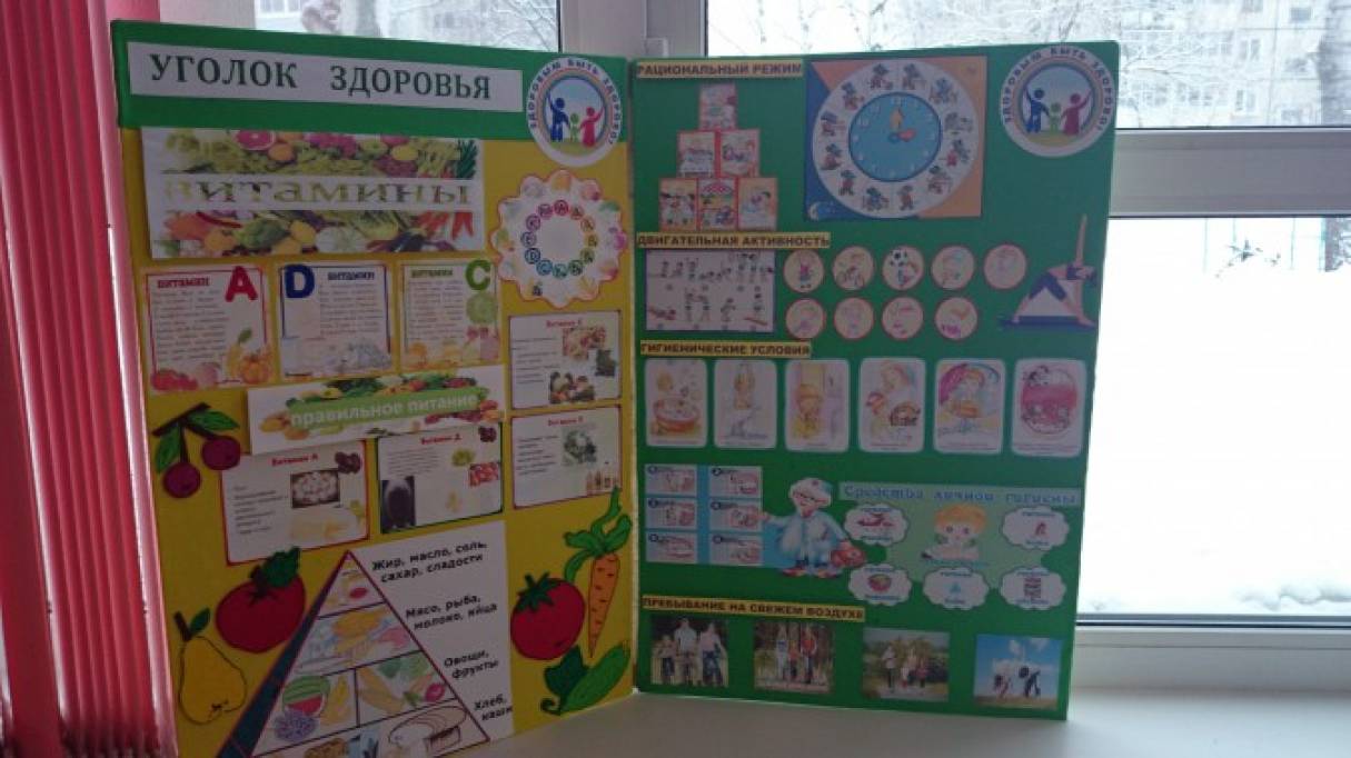 Уголок здоровья в ДОУ: основные аспекты оформления и содержания