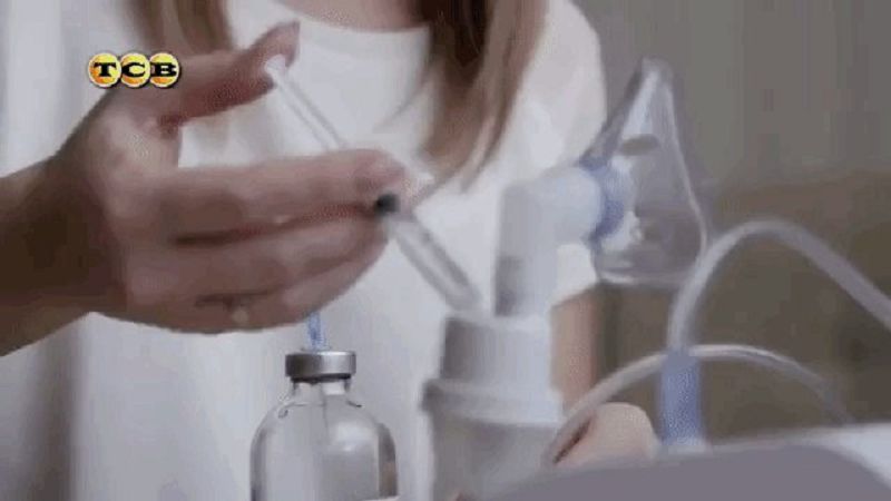 Физраствор для ингаляций в небулайзере