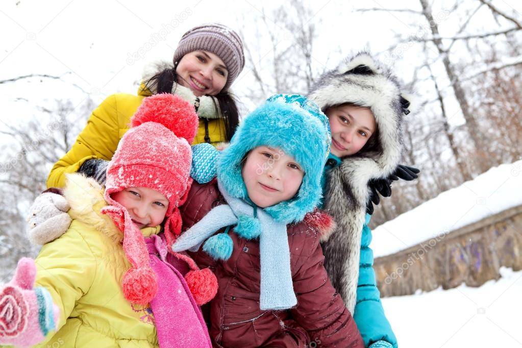 Прогулка с детьми в холодное время - блог о детях