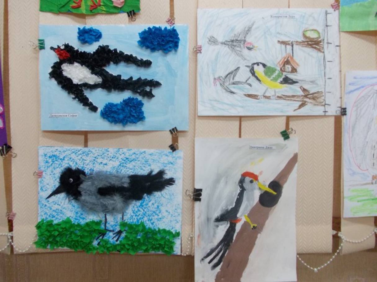 Конспект занятия по рисованию в подготовительной группе «перелетные птицы». воспитателям детских садов, школьным учителям и педагогам - маам.ру