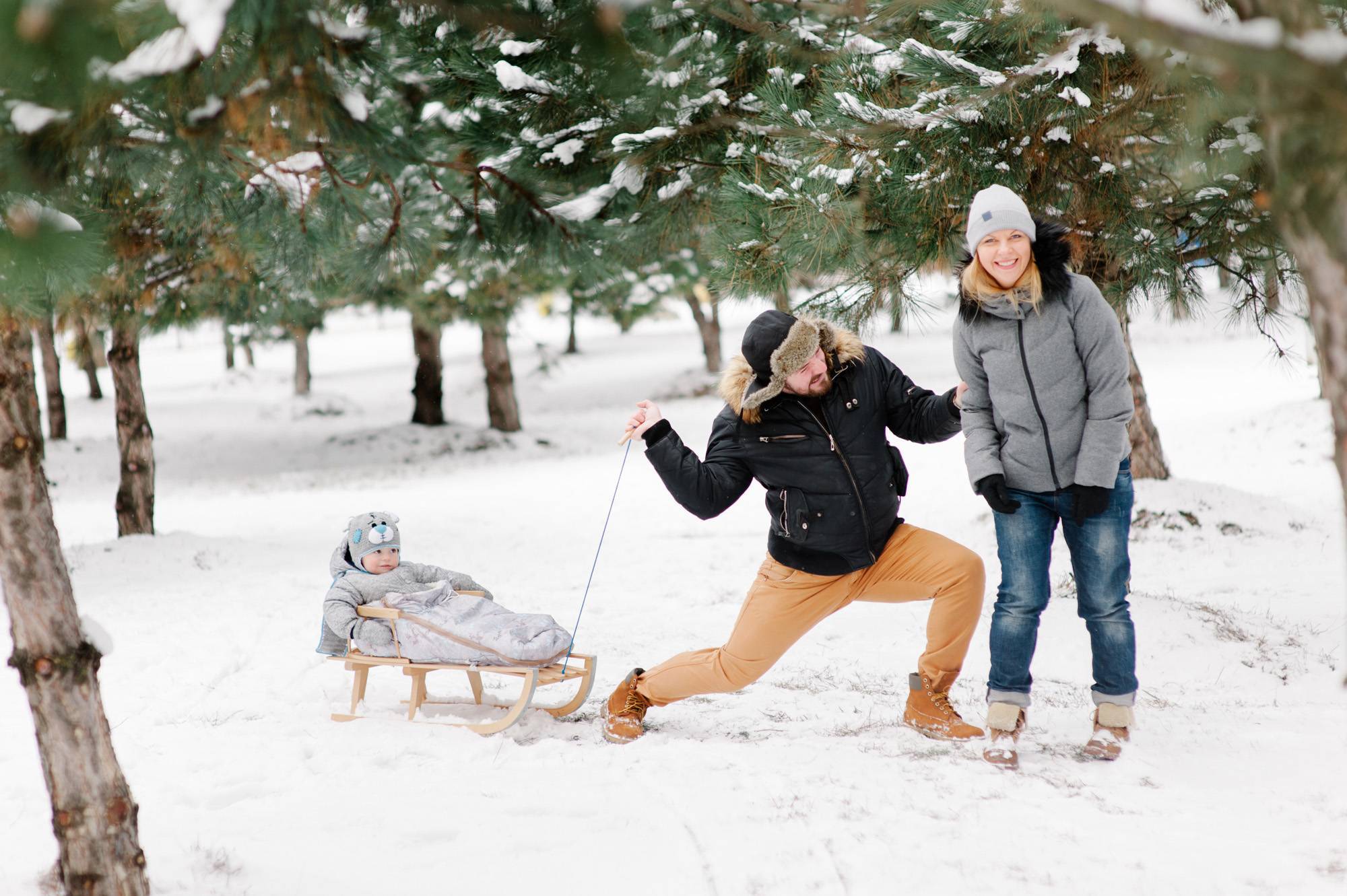 Зимние прогулки с детьми: игры, развлечения, прогулка по зимнему лесу