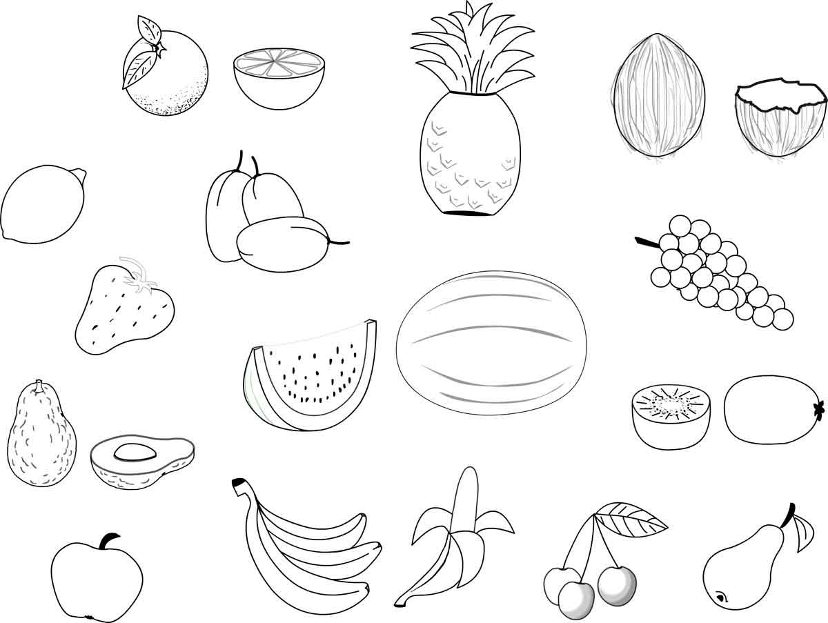 Учимся рисовать фрукты и овощи, как рисовать овощи