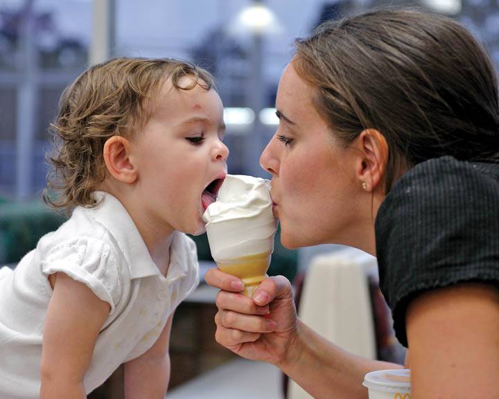 Можно ли мороженое в период кормления грудью