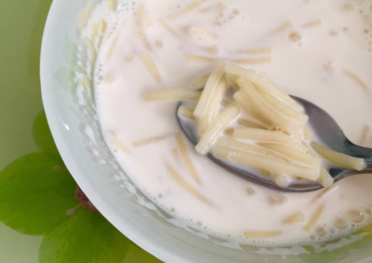 Как приготовить молочный суп с макаронами