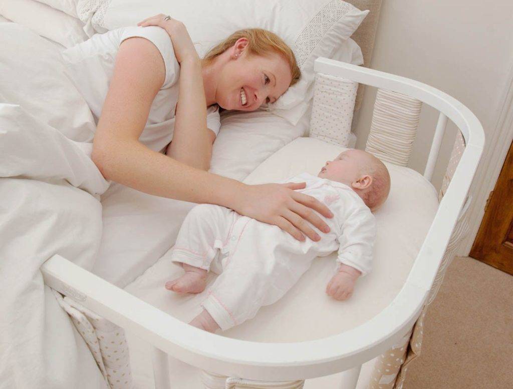 Бортик для совместного сна с новорожденным