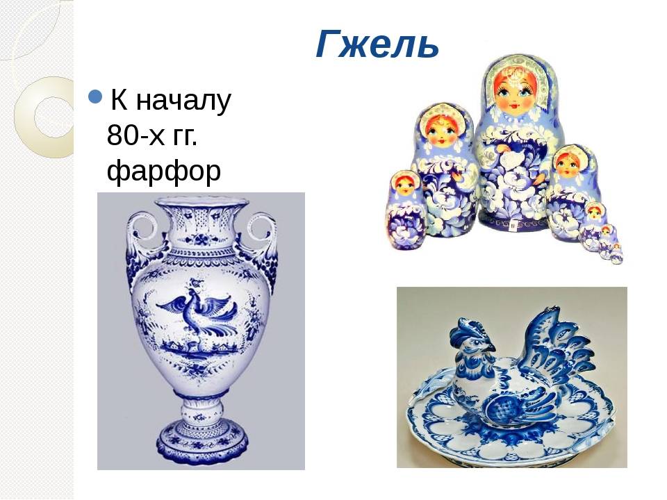 Картинки гжель хохлома