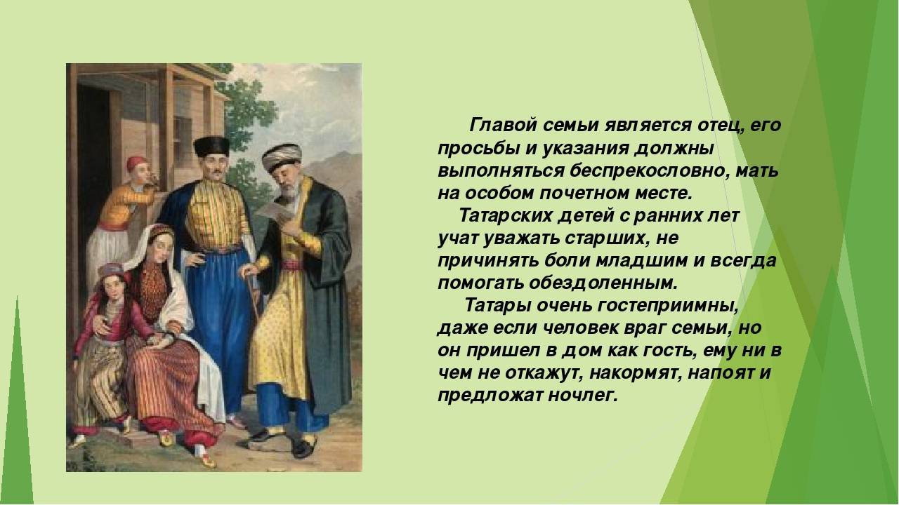 Внеклассное занятие: знакомство с культурой татарского народа | начальная школа  | современный урок