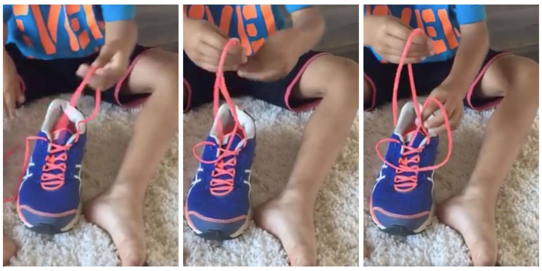 Как научить ребенка завязывать шнурки: самые надежные методики