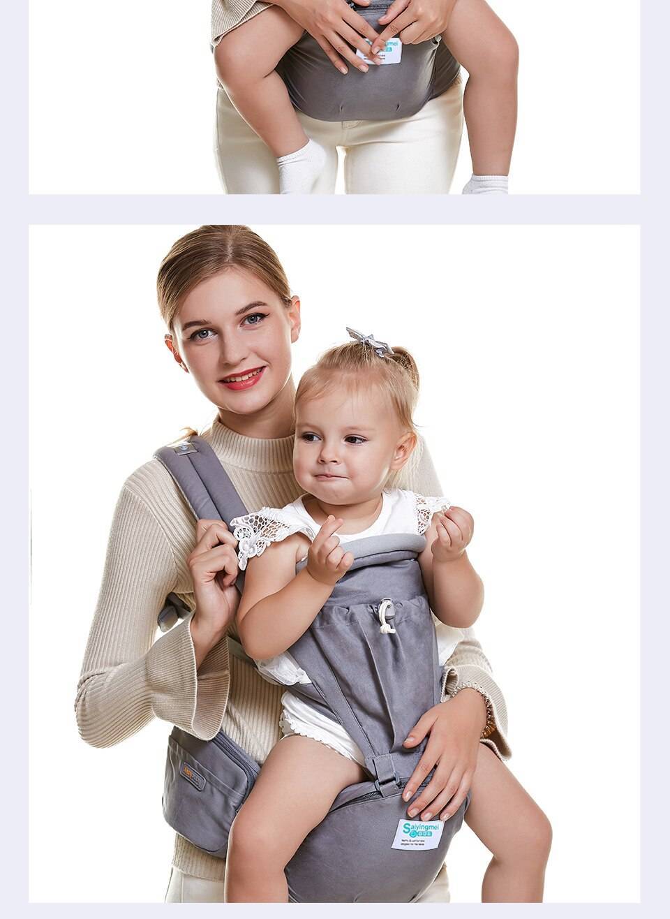 Кенгуру для новорожденных от 0 до 6 месяцев: фото сумки-рюкзака, как одевать?