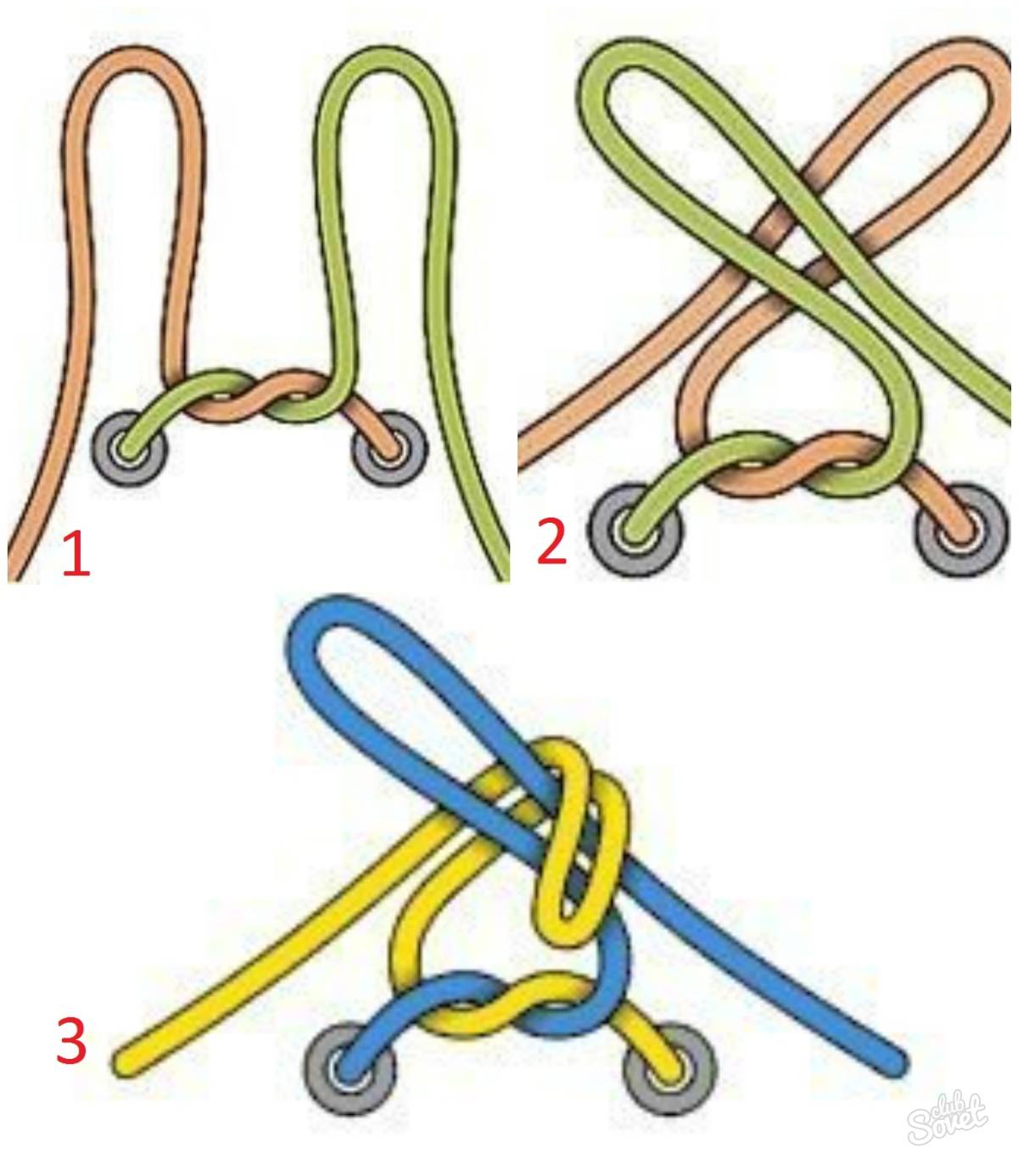 Как быстро научить завязывать шнурки детям «бантиком»