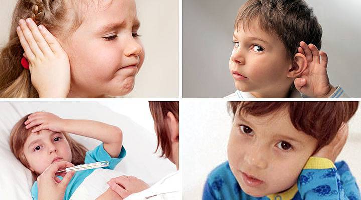Катаральный отит у ребенка: симптомы и лечение