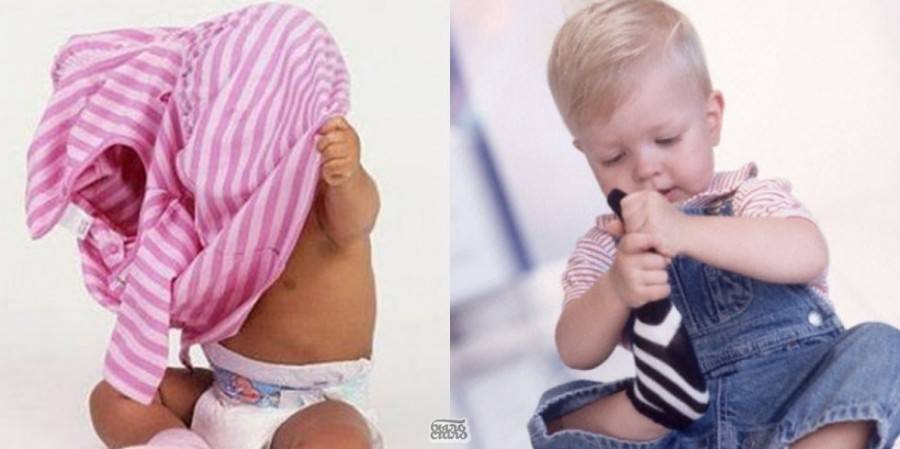 Как взрослый: учим малыша кушать и одеваться самостоятельно