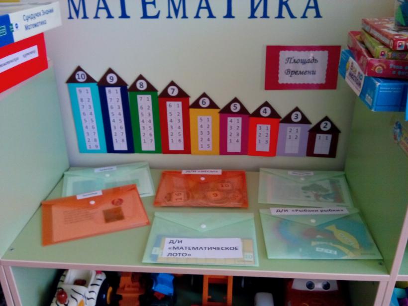 Статья: математическая предметно-развивающая среда