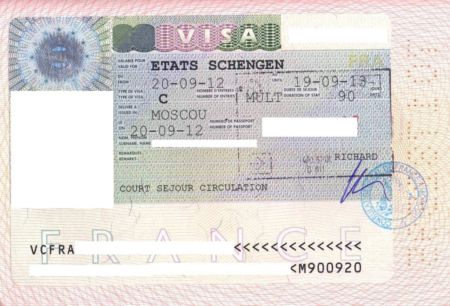 Документы на шенгенскую визу: полный список