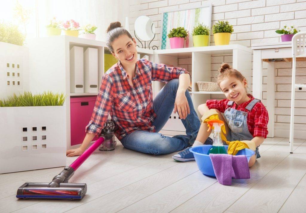 Как поддерживать чистоту и порядок в квартире и остаться любящей мамой