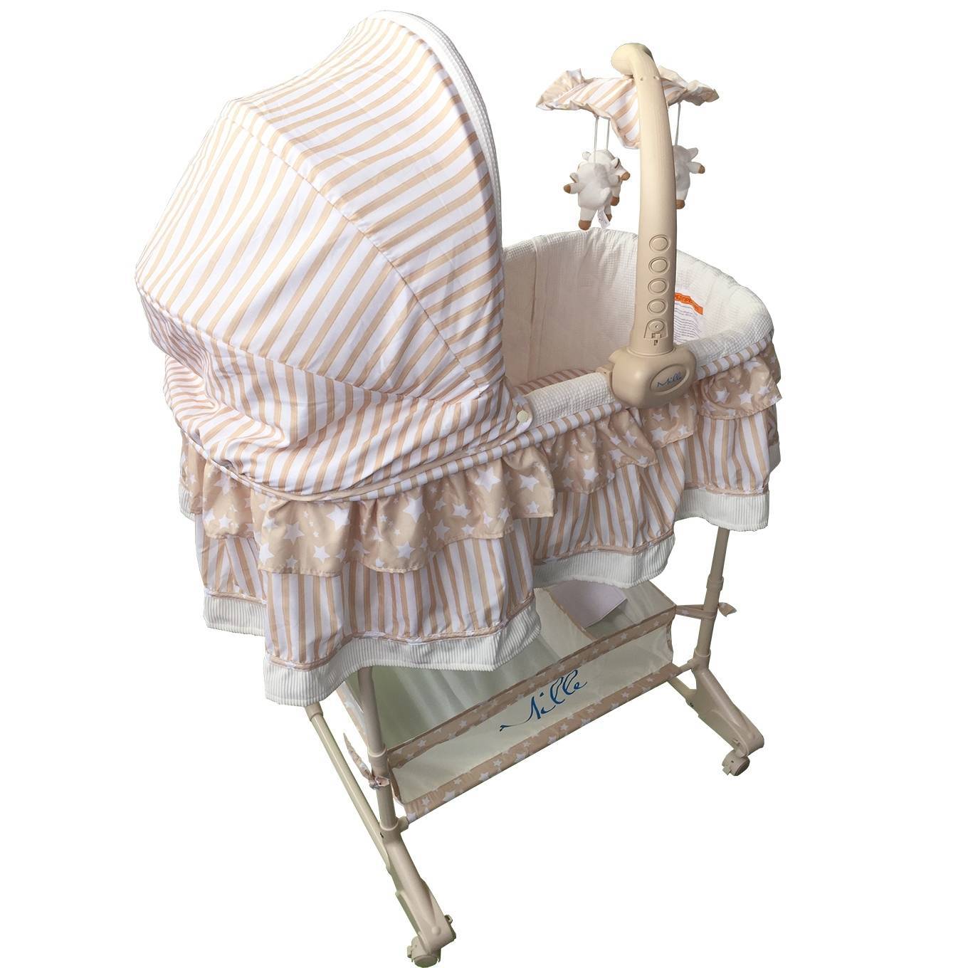 Люлька для новорожденных на колесиках: колыбель передвижная или с маятником, что лучше из них, а также описание и фото 10 моделей кроваток от разных производителей