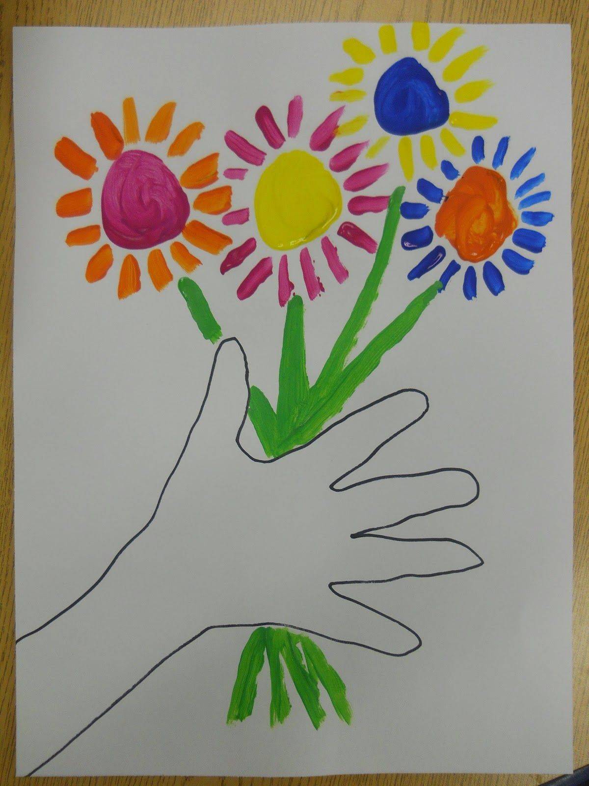 Как нарисовать букет цветов для мамы – как нарисовать букет цветов для мамы