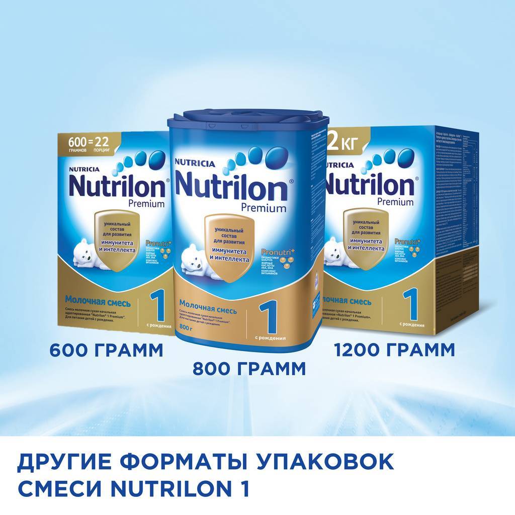 Детские молочные смеси Нутрилон (Nutrilon)