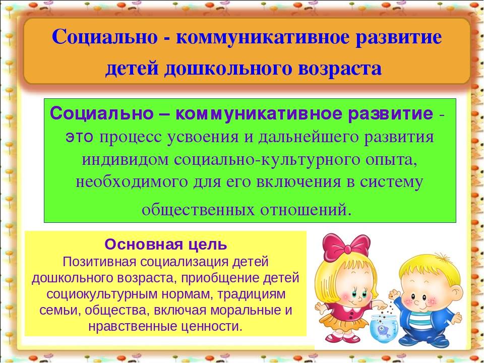 Социально коммуникативное развитие картинка