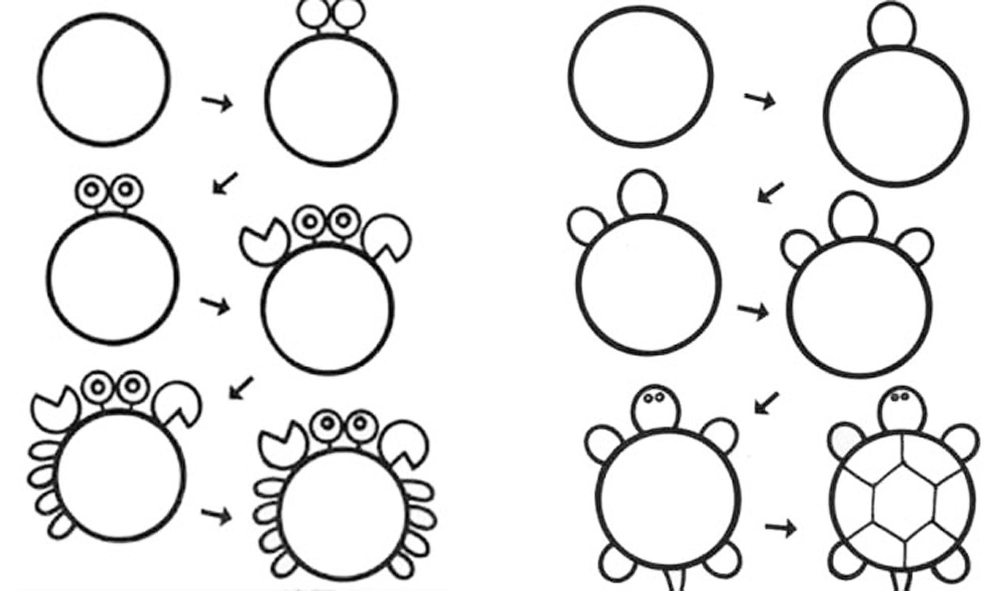 Рисование с ребенком 2-3 лет