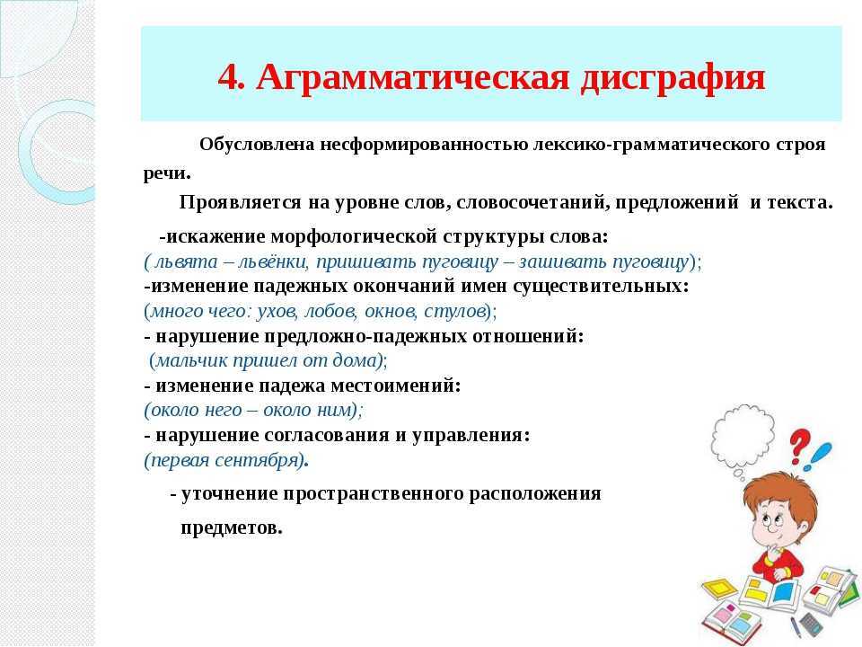 Дисграфия у детей и младших школьников - причины, признаки, коррекция