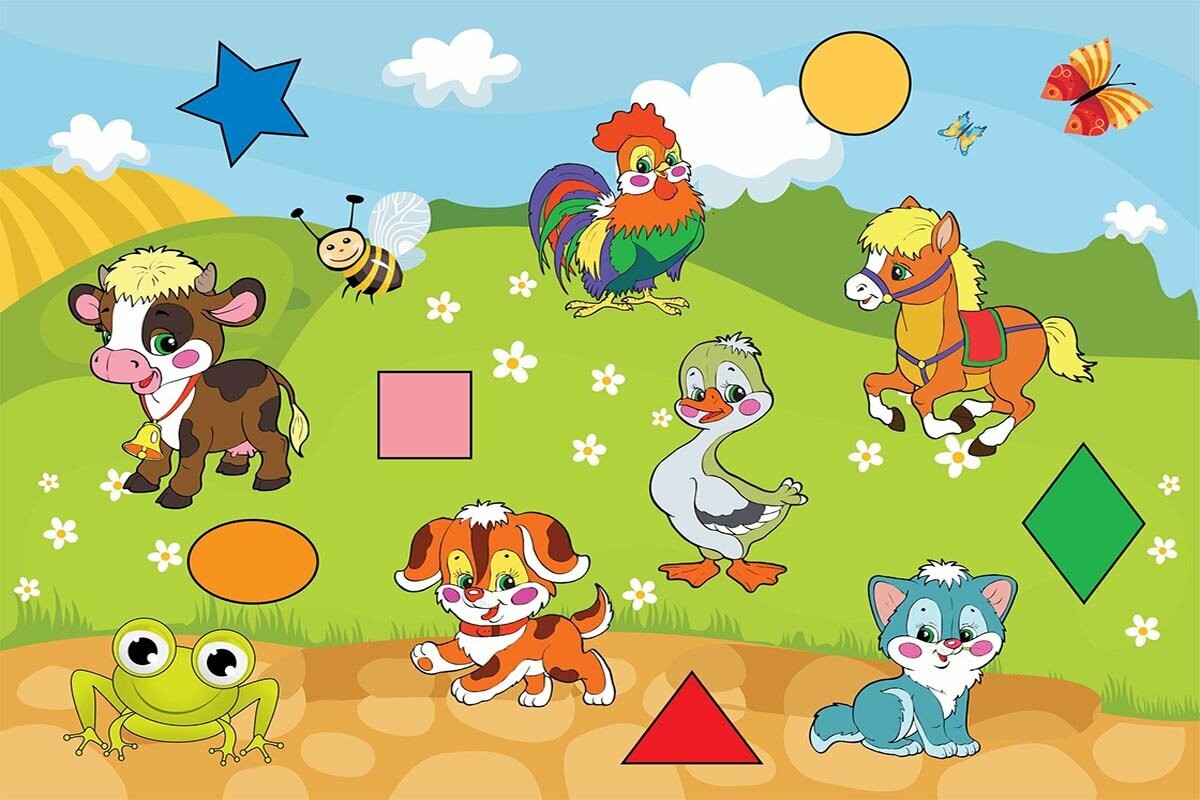 Развивающие игры для детей 4-5 лет в детском саду. картотека