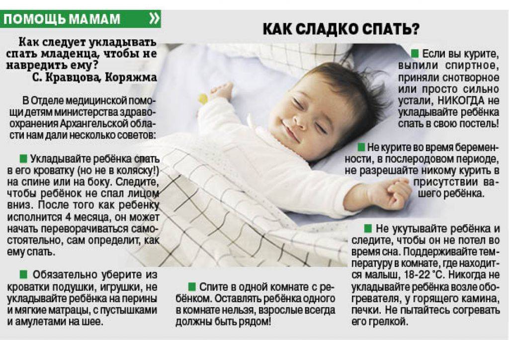 Как уложить спать 3 года. Укладывание месячного ребенка на ночь. Правильное положение ребенка во сне. Ребенок потеет во сне причины.