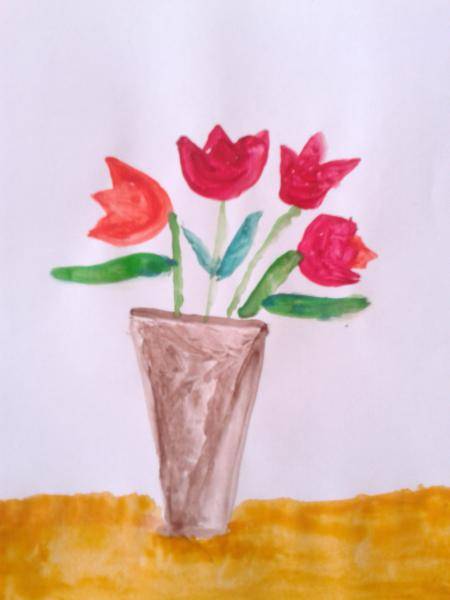 Конспект занятия по аппликации «ваза с цветами» в подготовительной группе. воспитателям детских садов, школьным учителям и педагогам - маам.ру