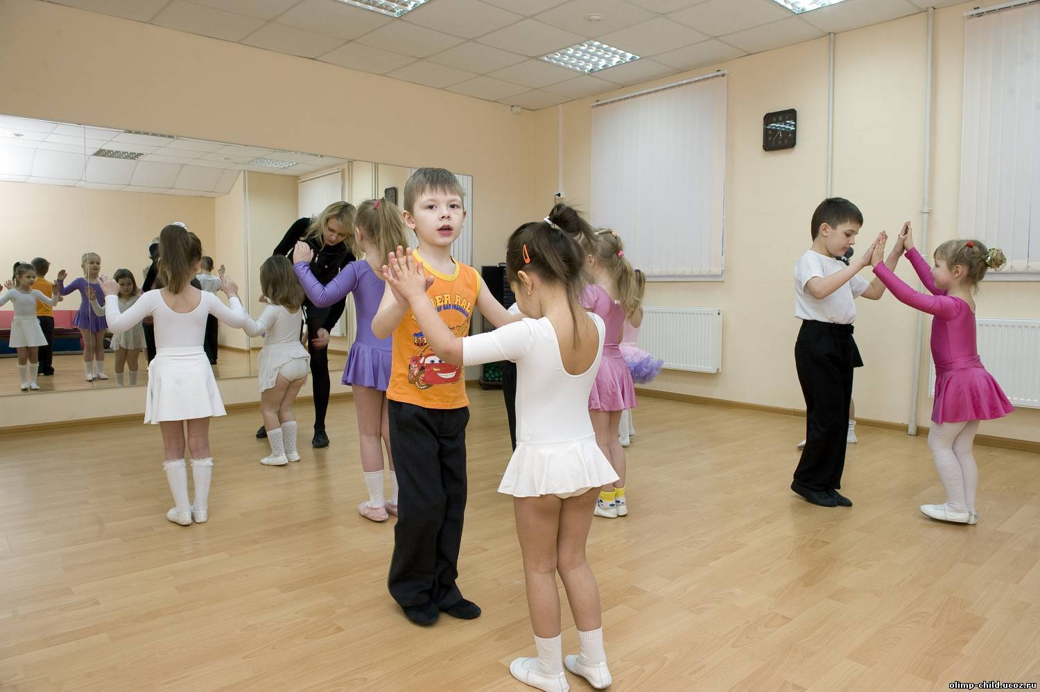 Танец игра для детей - хореографический ансамбль вдохновение