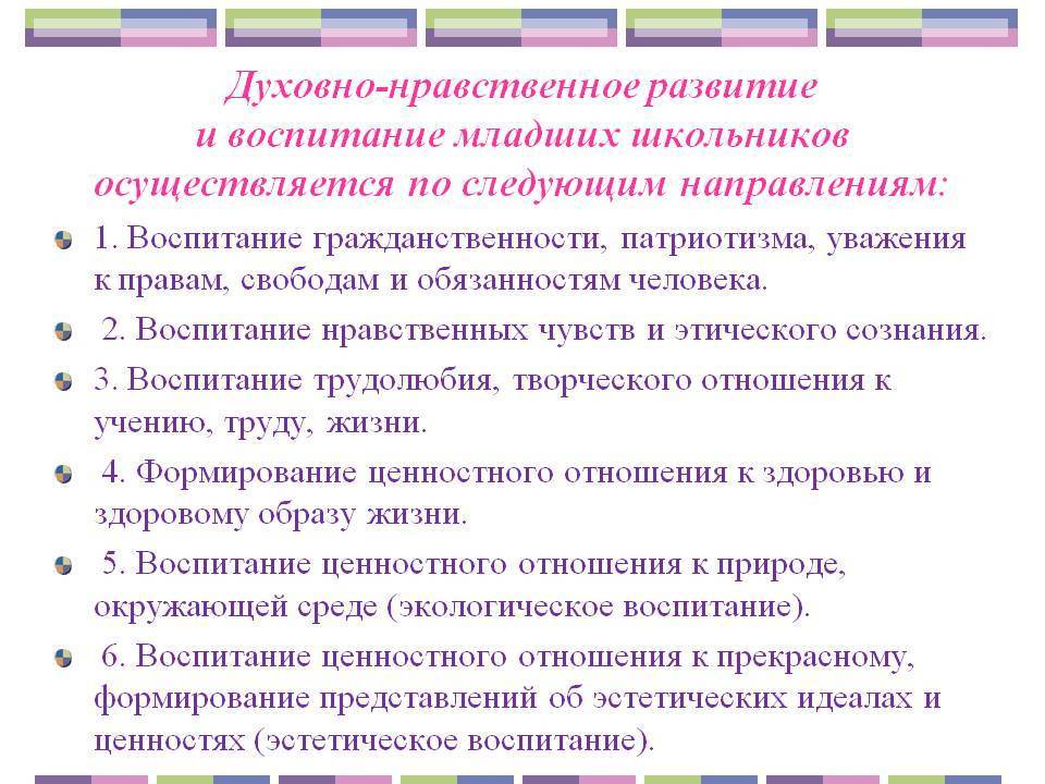 Духовно нравственное воспитание и развитие проект