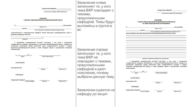 Тематика вкр