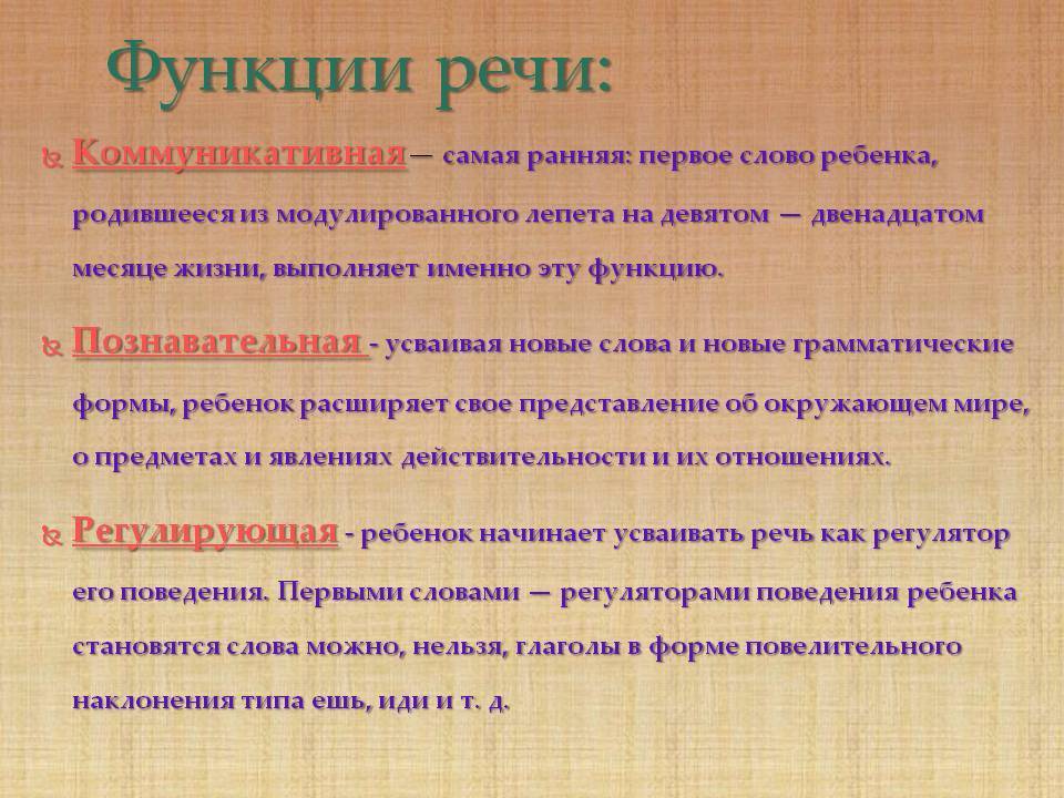 Наиболее ранняя. Функции речи. Функции речи дошкольника. Функции речи в дошкольном возрасте. Перечислите функции речи.