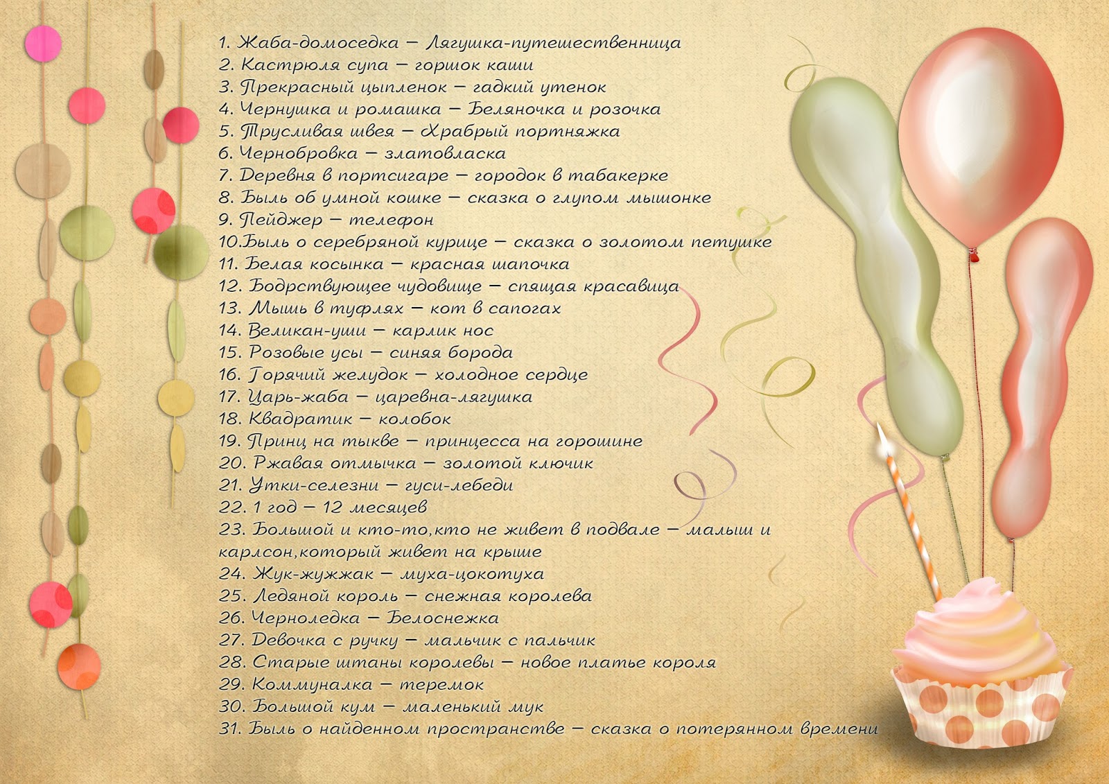 Конкурсы для празднования дня рождения для детей от 10 до 12 лет
