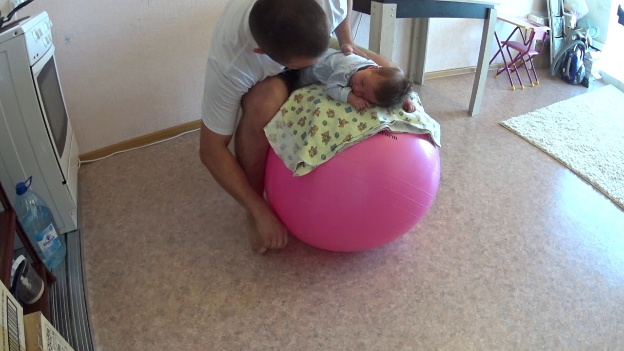 Фитбол для самых маленьких