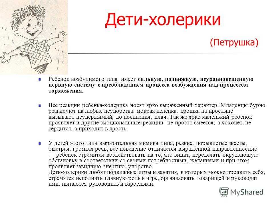 Темперамент ребенка  | кто?что?где?