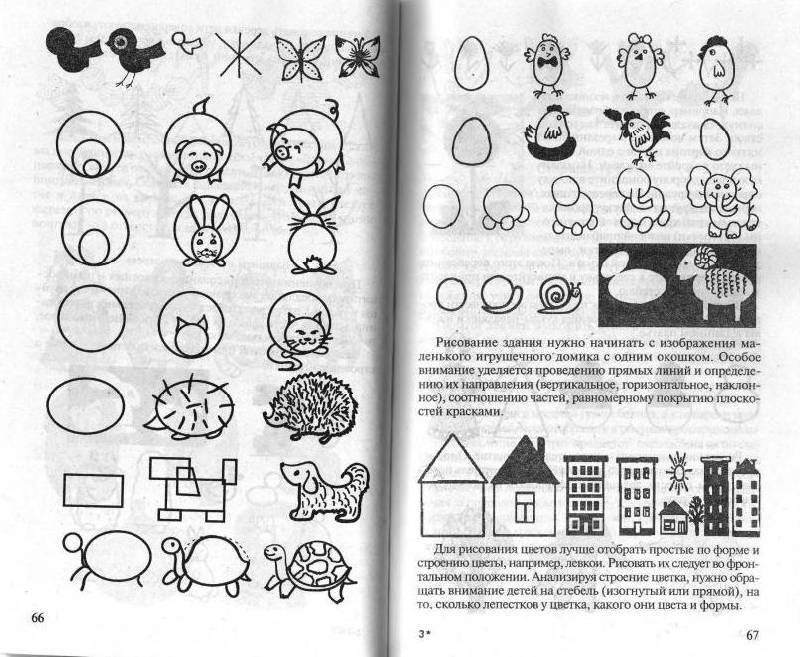 Рисование для детей 5-6 лет поэтапно: как научить ребенка, уроки пошагово