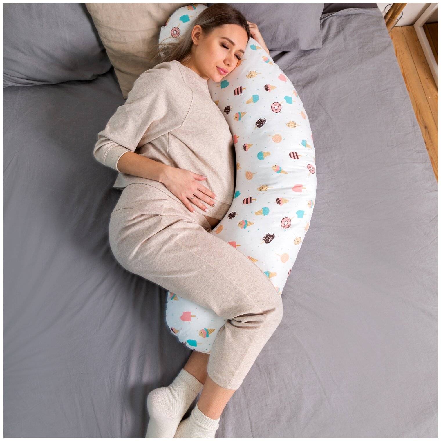 Как выбрать подушку для беременных: особенности моделей