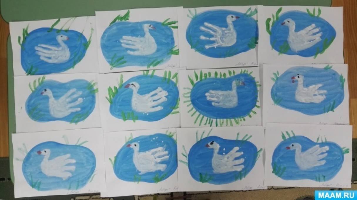 Конспект нод по рисованию в подготовительной группе «перелетные птицы». воспитателям детских садов, школьным учителям и педагогам