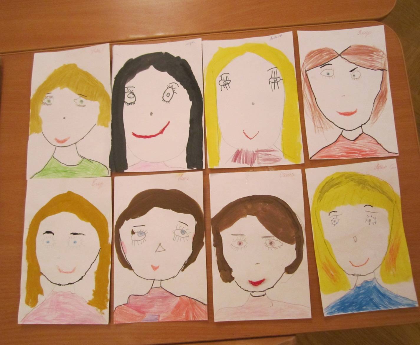 «портрет моей мамы». конспект занятия по рисованию в старшей группе. воспитателям детских садов, школьным учителям и педагогам - маам.ру