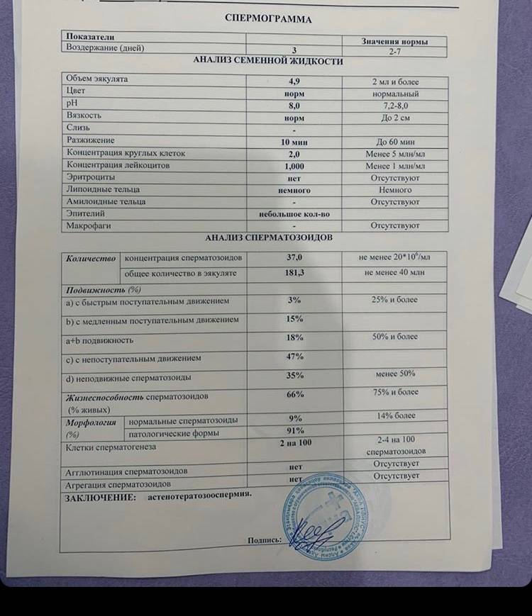 Как улучшить спермограмму - институт репродуктивной медицины remedi