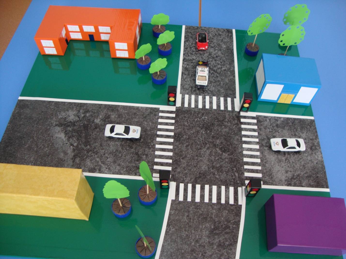 Мастер-класс «макет по правилам дорожного движения своими руками». воспитателям детских садов, школьным учителям и педагогам