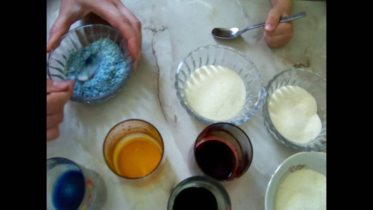 Изготовление цветной соли для декора и творчества: лучшие способы и примеры поделок