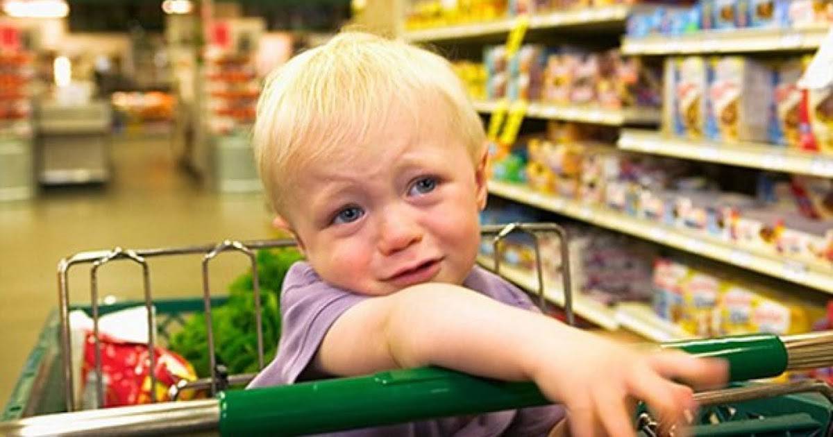 Детская истерика в магазине: 5 простых способов прекратить ее и не поседеть